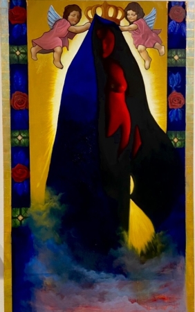 Virgen de Guadalupe by artist Faith Castillo